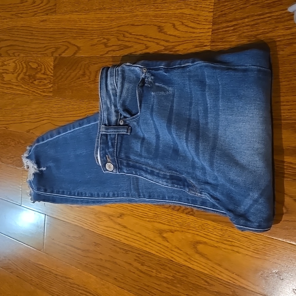 KanCans denim cropped sz 11